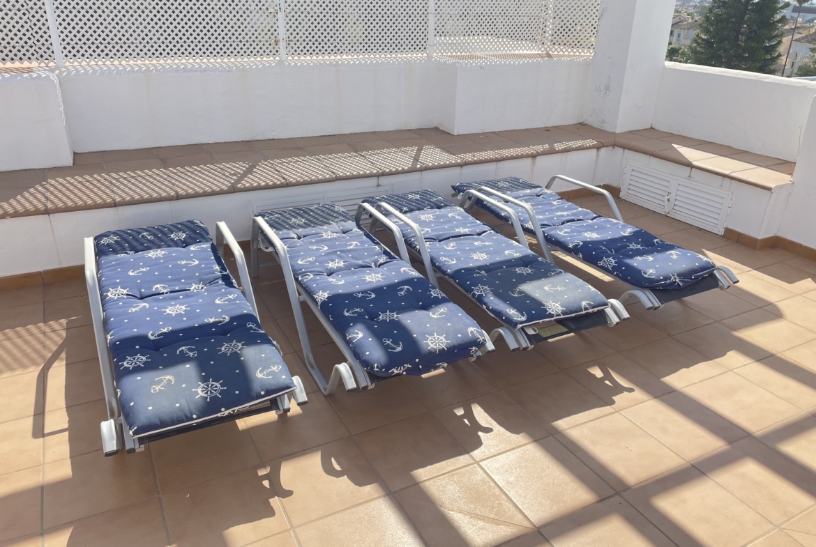 REBV0937  3 bed duplex penthouse Sun Gardens, El Paraiso